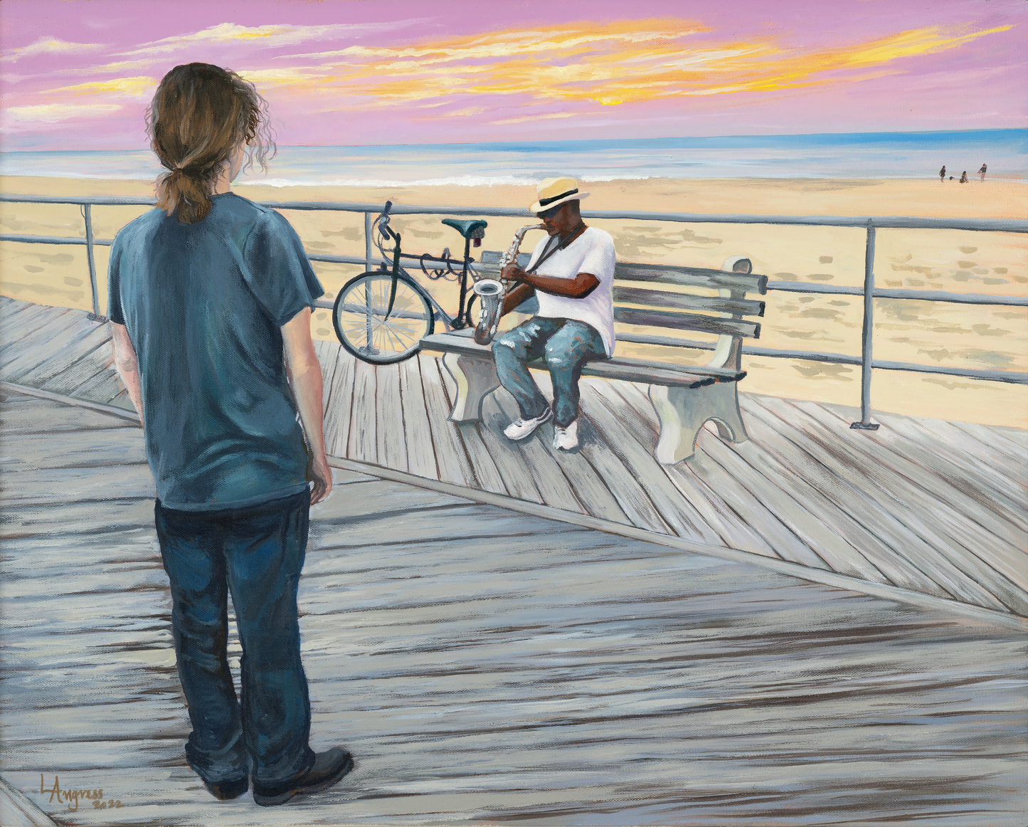 "The Sax Player"