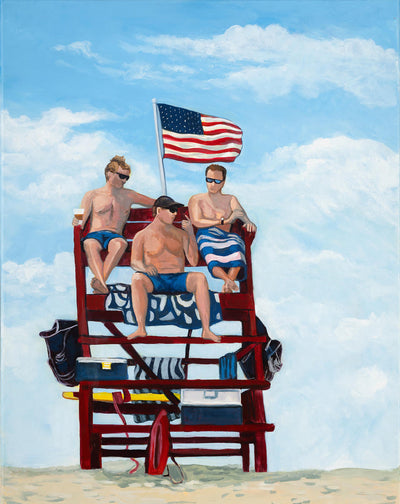 "Three Lifeguards”
